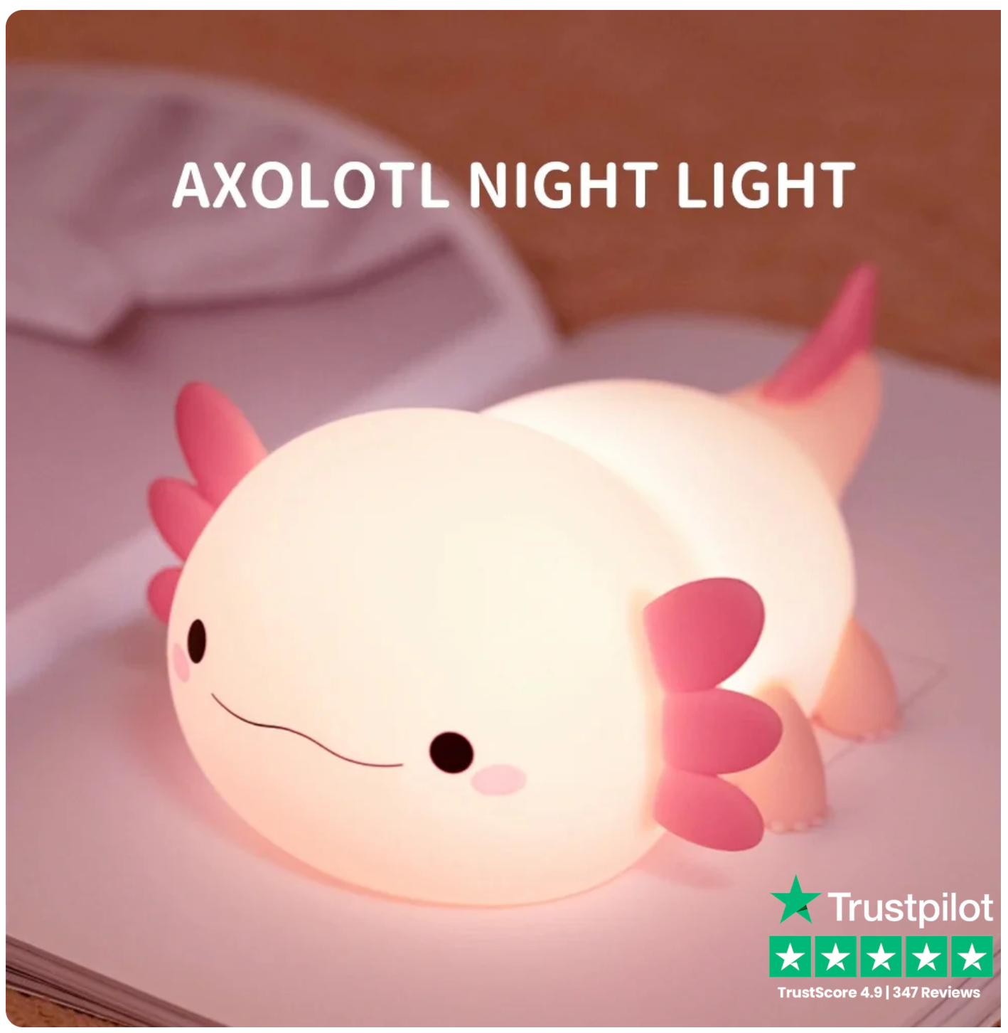 Axolotl Lamp